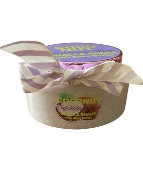 NWT Simple Pleasures Coco Nut Exfoliating Scrub Vanilla Shake with Shea Butter